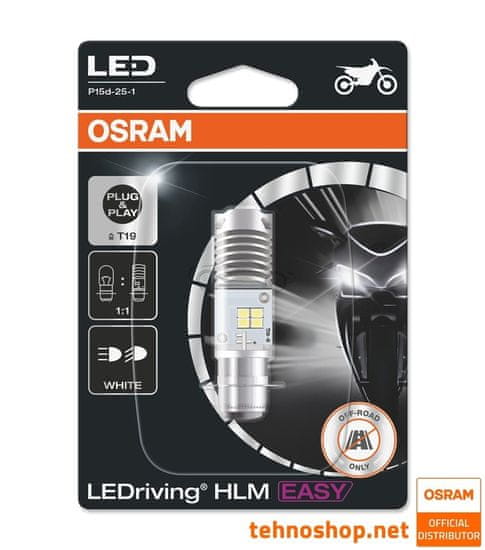 Osram LED ŽARNICA T19 LEDriving HLM EASY 7335DWESY-01B P15d