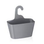 Kela Viseča košara KL-24367 Mandy PP plastika svetlo siva
