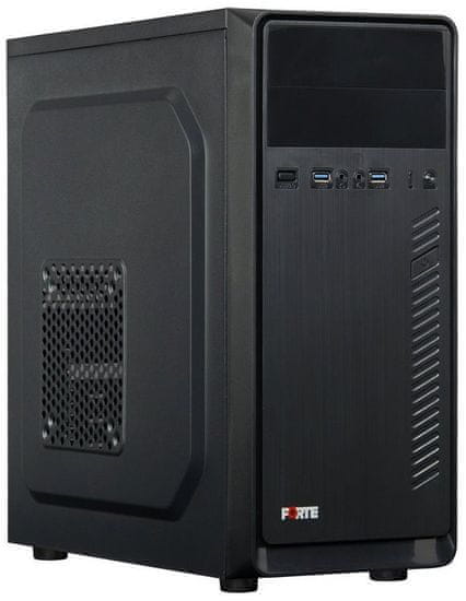 Porte MidT B31 / Srednji stolp / brez napajalnika / 2x USB 3.0 / črn