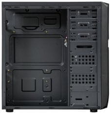 Porte MidT B31 / Srednji stolp / brez napajalnika / 2x USB 3.0 / črn