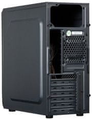 Porte MidT B31 / Srednji stolp / brez napajalnika / 2x USB 3.0 / črn