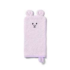 BabyOno Žinka za umivanje bambus - roza 25x12 cm