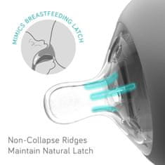 Nanobébé Silikonski nastavki/cuclji za stekleničke - Medium flow