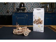 UGEARS 3D sestavljanka Harry Potter: Hagridovo leteče motorno kolo 130 kosov