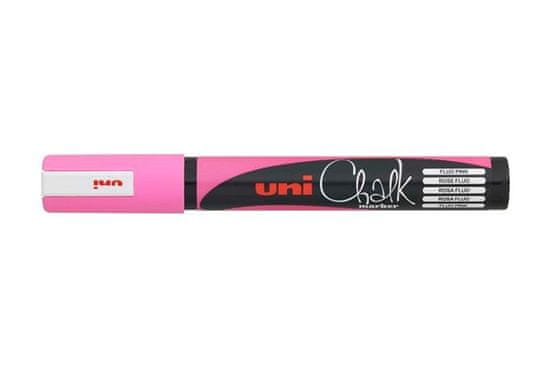 UNI Kredni marker PWE-5M 1,8 - 2,5 mm - fluo roza