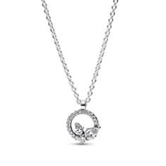 Pandora Čudovita srebrna ogrlica s kubičnim cirkonijem 392620C01-45