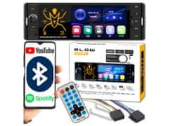 Blow Spider avto radio, RDS, FM, Bluetooth, 4x60W, MirrorLink, klici, USB/microSD/AUX