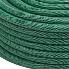 Vidaxl Vrtna cev zelena 50 m PVC