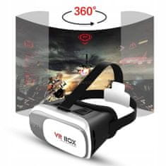 Verkgroup VR BOX 3D virtualna očala za telefone Android iOS + daljinec