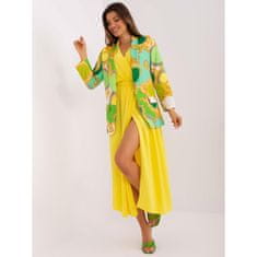 ITALY MODA Ženska jakna PHEIK zeleno-rumena DHJ-MA-15621B.67_399566 2XL