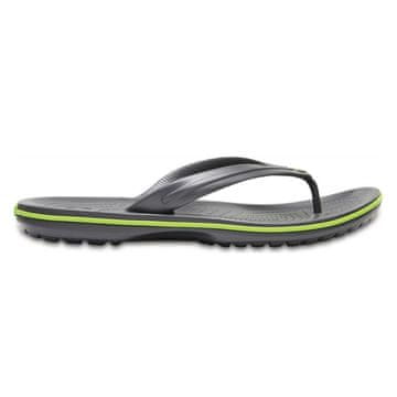 Crocs Japanke čevlji za v vodo grafitna Crocband Flip