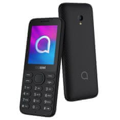 Alcatel 3080G mobilni telefon, črna (3080G-2AALE72)
