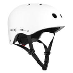 shumee MTV12 BELA MAT VELIKOST M (50-55 cm) ČELADA NILS EXTREME