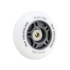 shumee PU 72x24 82A LED-3 BELE KOLESI (4 kos.) NILS EXTREME