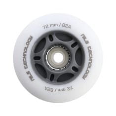 shumee PU 72x24 82A LED-3 BELE KOLESI (4 kos.) NILS EXTREME