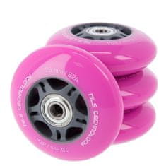 shumee PU 76x24 82A (4kos.) ROZA + ABEC-7 (8kos.) NILS EXTREME SET