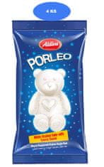 Aldiva Porleo medvedek iz bele čokolade 50g (4 kosi)