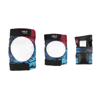 Nils Extreme H734 fehér M méretű Protector készlet
