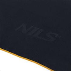 NILLS CAMP NCR12 fekete microshálas törölköző 180x100 cm 
