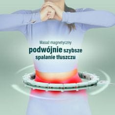 HMS HHM14 Hula Hop Green mágnesekkel és súllyal + számláló