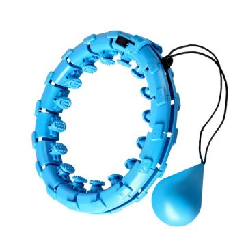 ONE Fitness OHA01 Hula Hop Blue Betétekkel és egy Fitness Súllyal