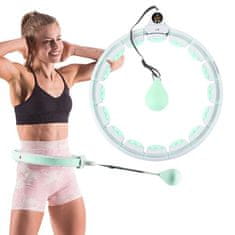 shumee HULA HOP SET HHW06 ZELEN Z GRAVITY BALL IN HMS ŠTEVCEM + PAS BR163 ČRN VEČ VEL.