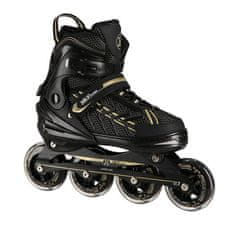 shumee NA1128 ČRNI IN ZLATI ROLARI VELIKOST XL(43-45) NILS EXTREME
