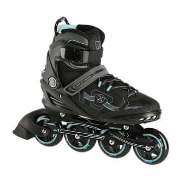 Nils Extreme NA9157 fekete és menta méretű 38 görkorcsolya