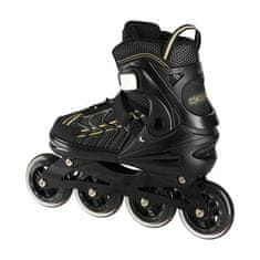 shumee NA1128 ČRNI IN ZLATI ROLARI VELIKOST XL(43-45) NILS EXTREME