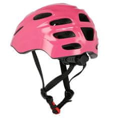 Nils Extreme MTW01+H210 Pink XS méretű sisak protectorokkal, 