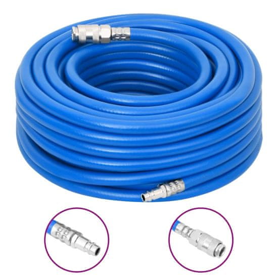 Vidaxl Zračna cev modra 10 m PVC