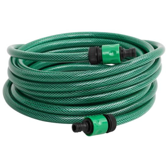 Vidaxl Cev za bazen zelena 50 m PVC