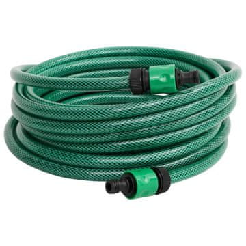 Vidaxl Cev za bazen zelena 30 m PVC