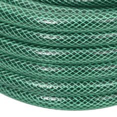 Vidaxl Vrtna cev zelena 0,5 30 m PVC