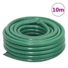 Vidaxl Vrtna cev zelena 0,75" 10 m PVC