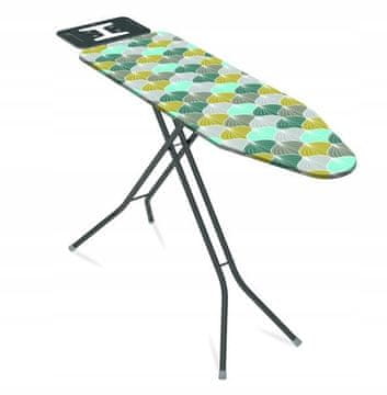 shumee Zložljiva likalna deska z držalom za likalnik 157 cm