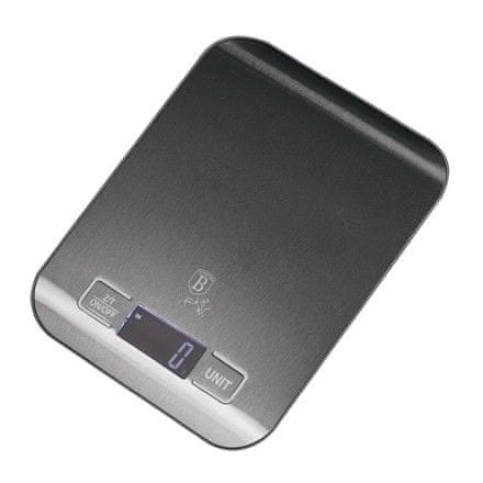 Berlingerhaus Kuhinjska tehtnica Berlingerhaus BH-9423 digitalna iz nerjavečega jekla 5 kg Carbon PRO Line