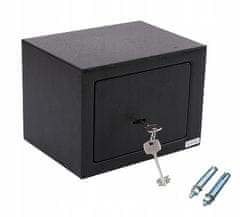 Korbi Domov Office Varni Kovinski Sejf s Ključnim Zaklepom