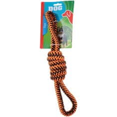 PET Toys vrv igrača za pse, zelena/oranžna/rumena, 37 cm