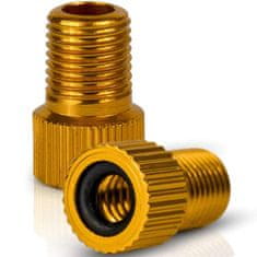 Korbi Adapter Ventila Presta/Dunlop za Auto Schrader