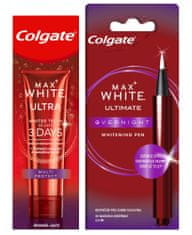 Colgate Max White Overnight Whitening Pen 2,5 ml + Max White Ultra Multiprotect, 50 ml