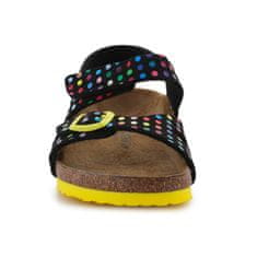 Birkenstock Sandali črna 24 EU Colorado Rivet Logo Kids Digital Dots Black