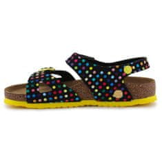 Birkenstock Sandali črna 24 EU Colorado Rivet Logo Kids Digital Dots Black