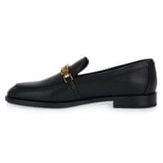 Frau Mokasini elegantni čevlji črna 37 EU Silk Nero