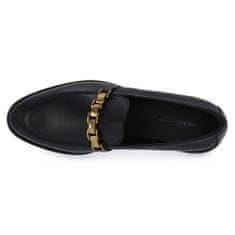 Frau Mokasini elegantni čevlji črna 37 EU Silk Nero