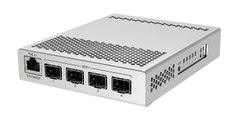 Mikrotik CRS305-1G-4S+IN Stikalo z dvojnim zagonom (SwitchOS, RouterOS) L5, 4x SFP+