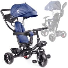 Ikonka Aga Otroški tricikel TRIKE FIX LITE Modra