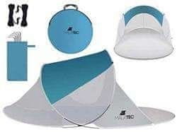Trizand Plažni šotor 220x120x90cm - turkizna - siva