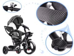 Ikonka Aga Otroški tricikel TRIKE FIX LITE siv
