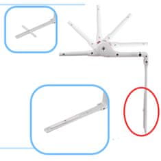 Ikonka Varnostna ograja za postel 90 cm slon
